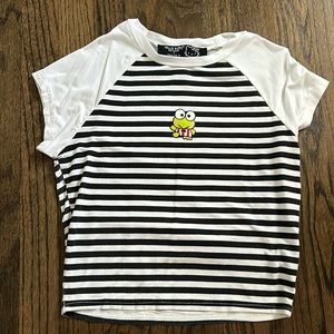 Forever 21 x Hello Kitty Keroppi Baby Tee - Size Small